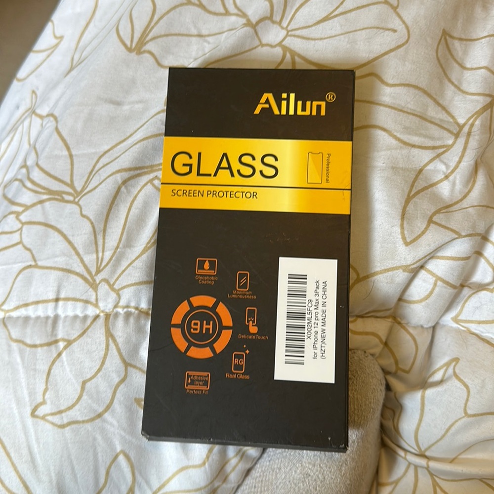 Glass screen protectors 2pk